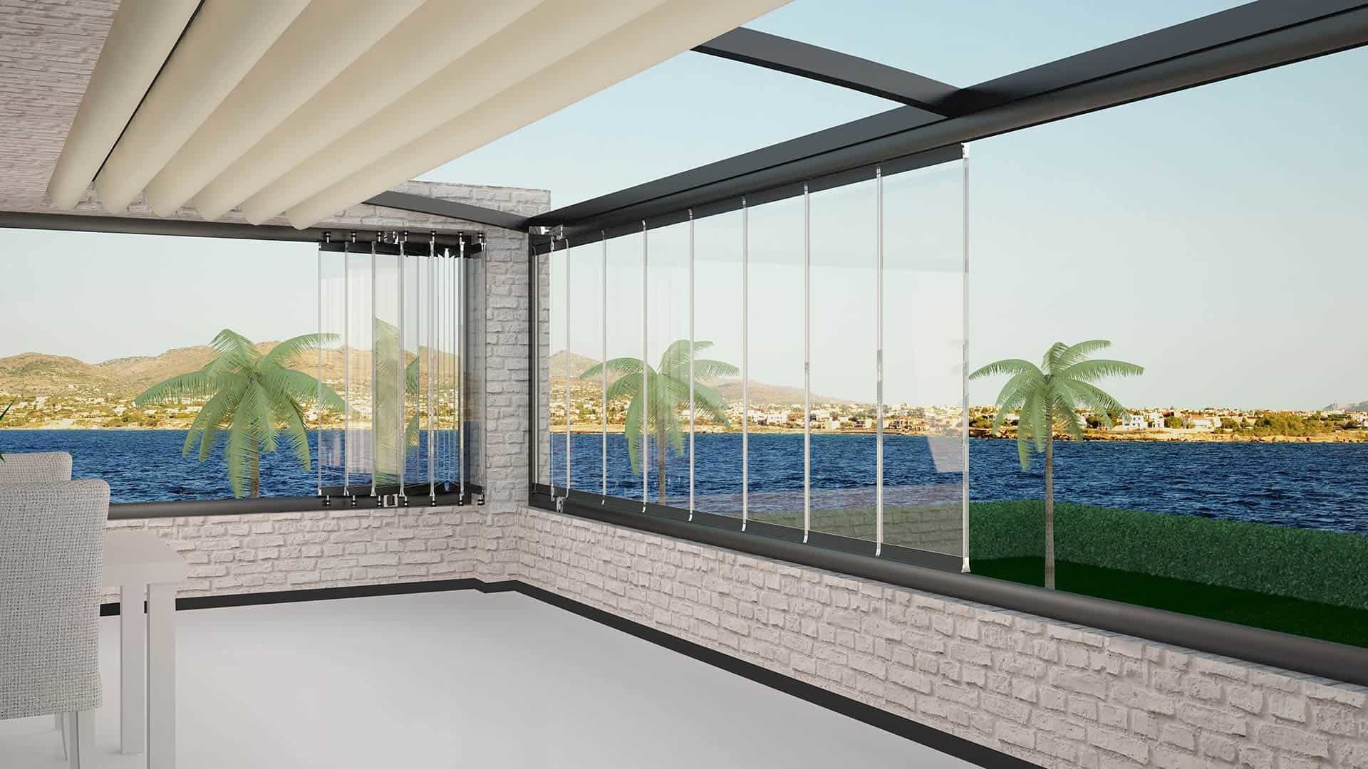 Katlanır Cam Balkon Sistemleri